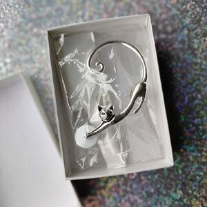 🍓4/$10 Silver Cat Ear Climber Earring